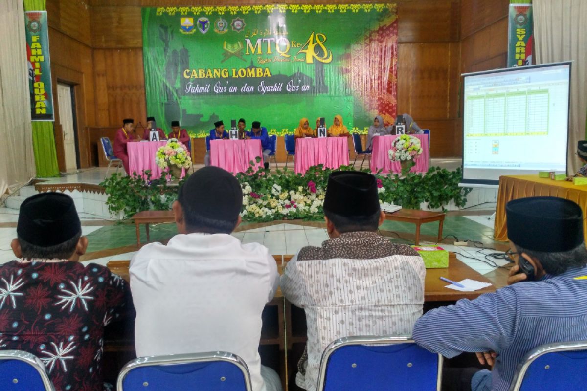 MTQ Jambi - Tim Kabupaten Tanjabbar juara fahmil Quran