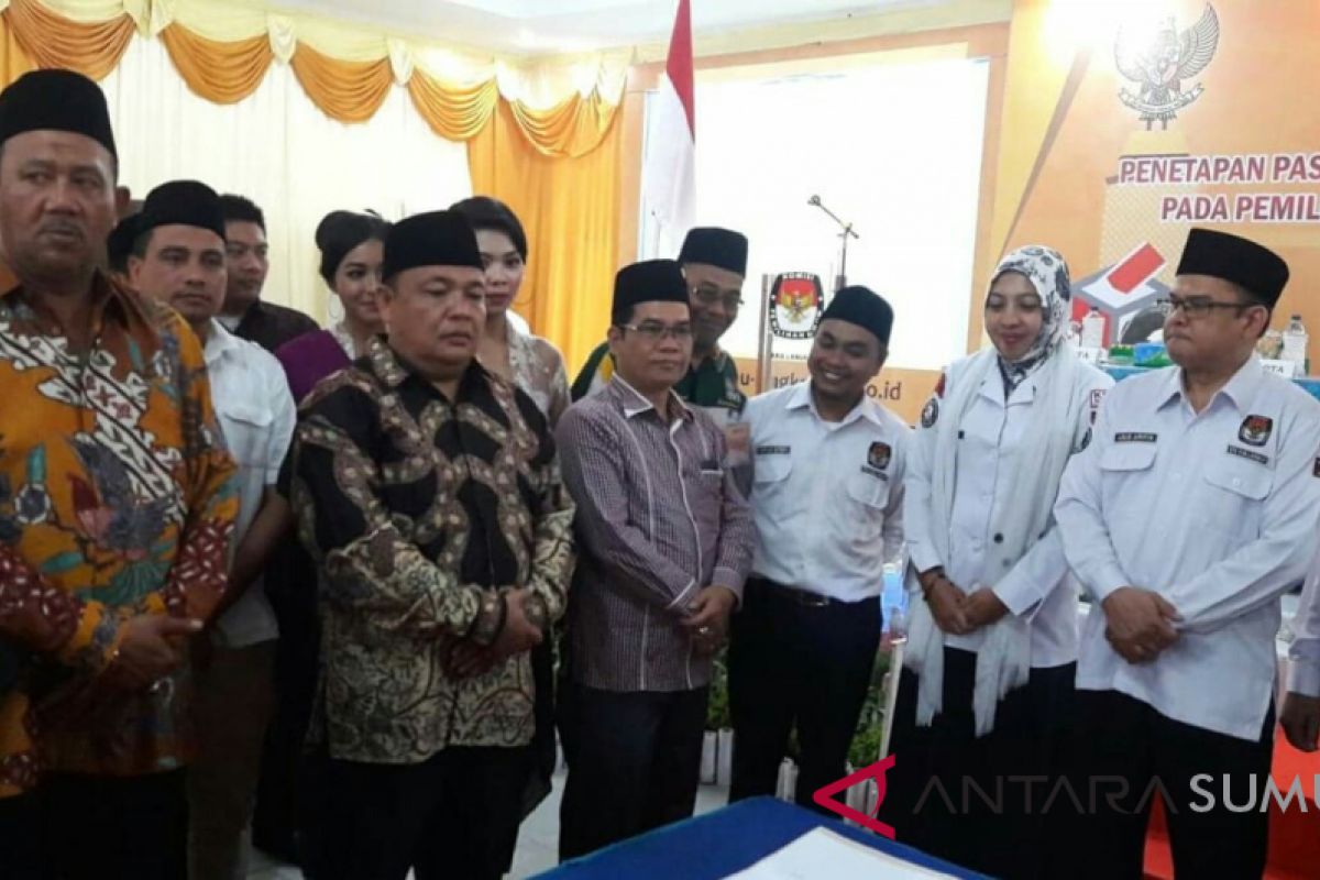 KPU tetapkan Terbit-Afandin pemenang pilkada