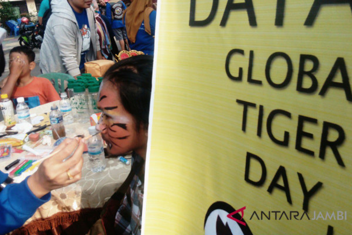 Tiger Day di Jambi kampanyekan penyelamatan Harimau Sumatera