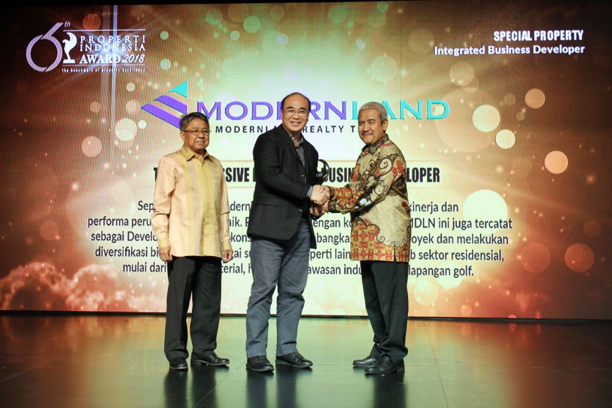 Modernland Realty Group Raih Tiga Penghargaan PIA 2018