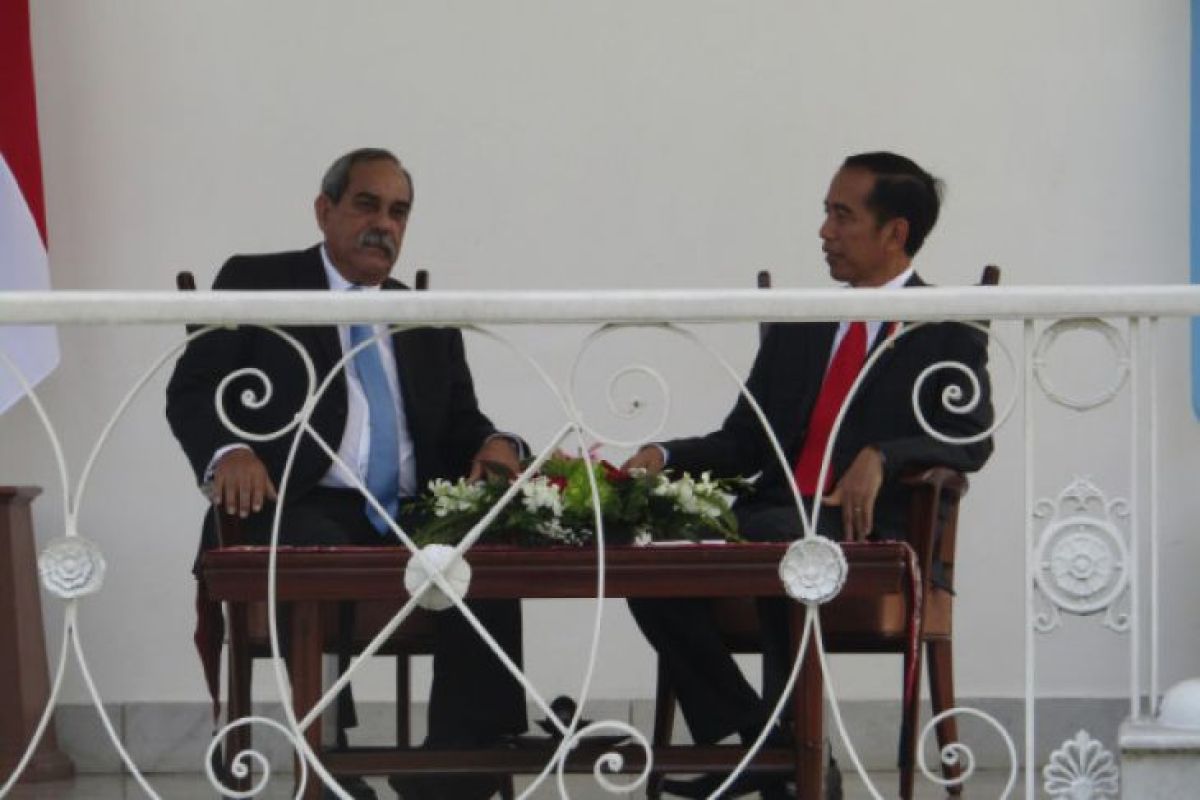 Jokowi sambut Presiden Federasi Serikat Mikronesia