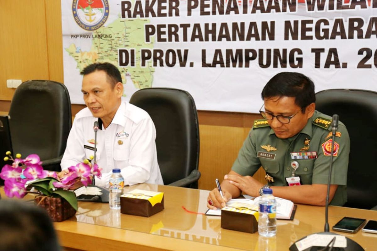 Kemenhan dan Pemprov Lampung Bahas Rencana Wilayah Pertahanan