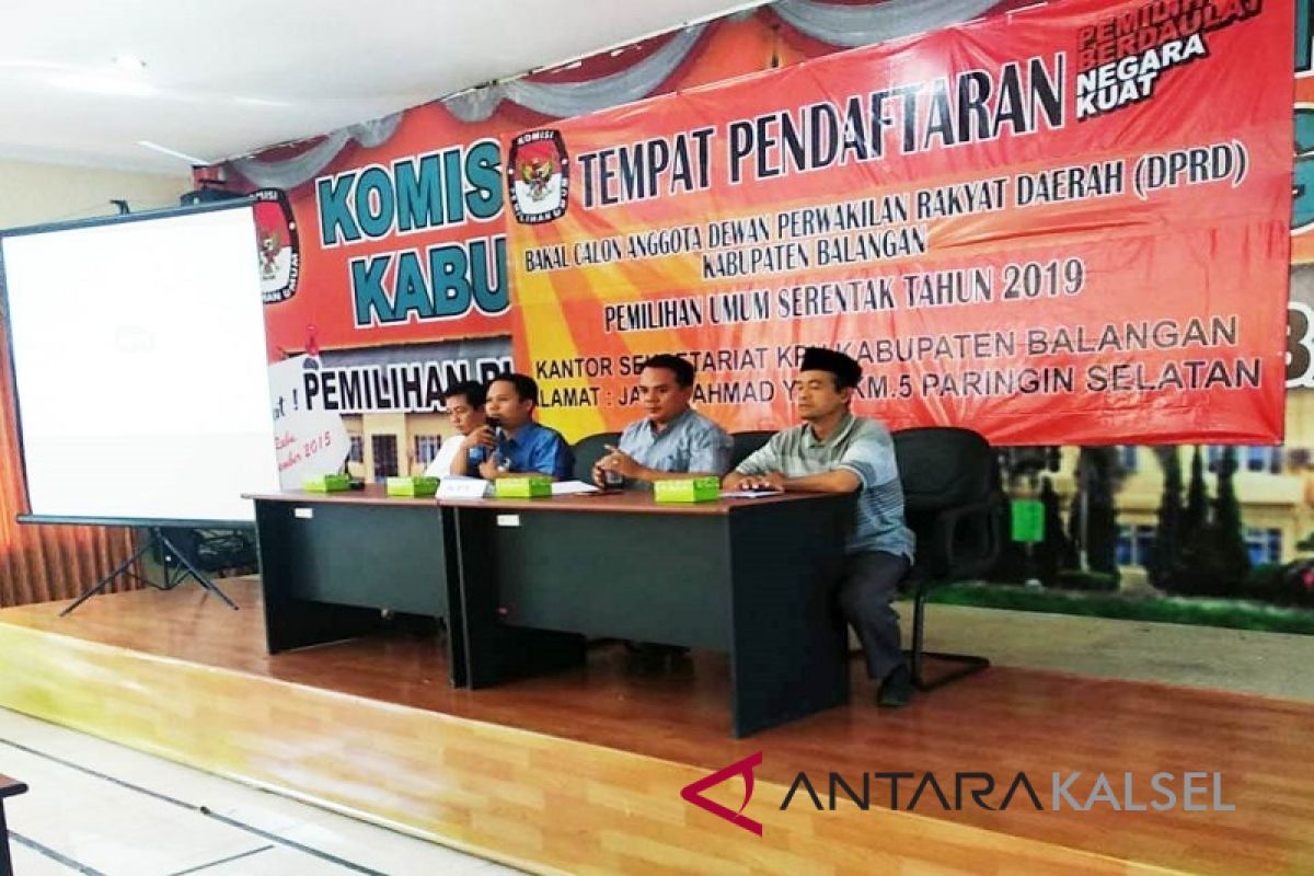 Daftar Calon Sementara Anggota DPRD Kabupaten Balangan