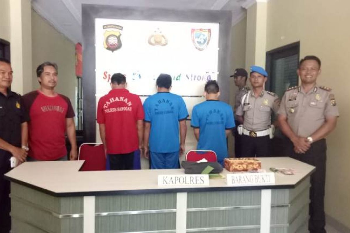 Polres Sanggau bekuk tiga pengedar narkoba