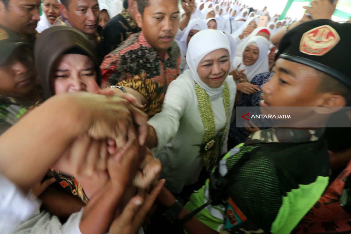 Khofifah Temui Muslimat NU