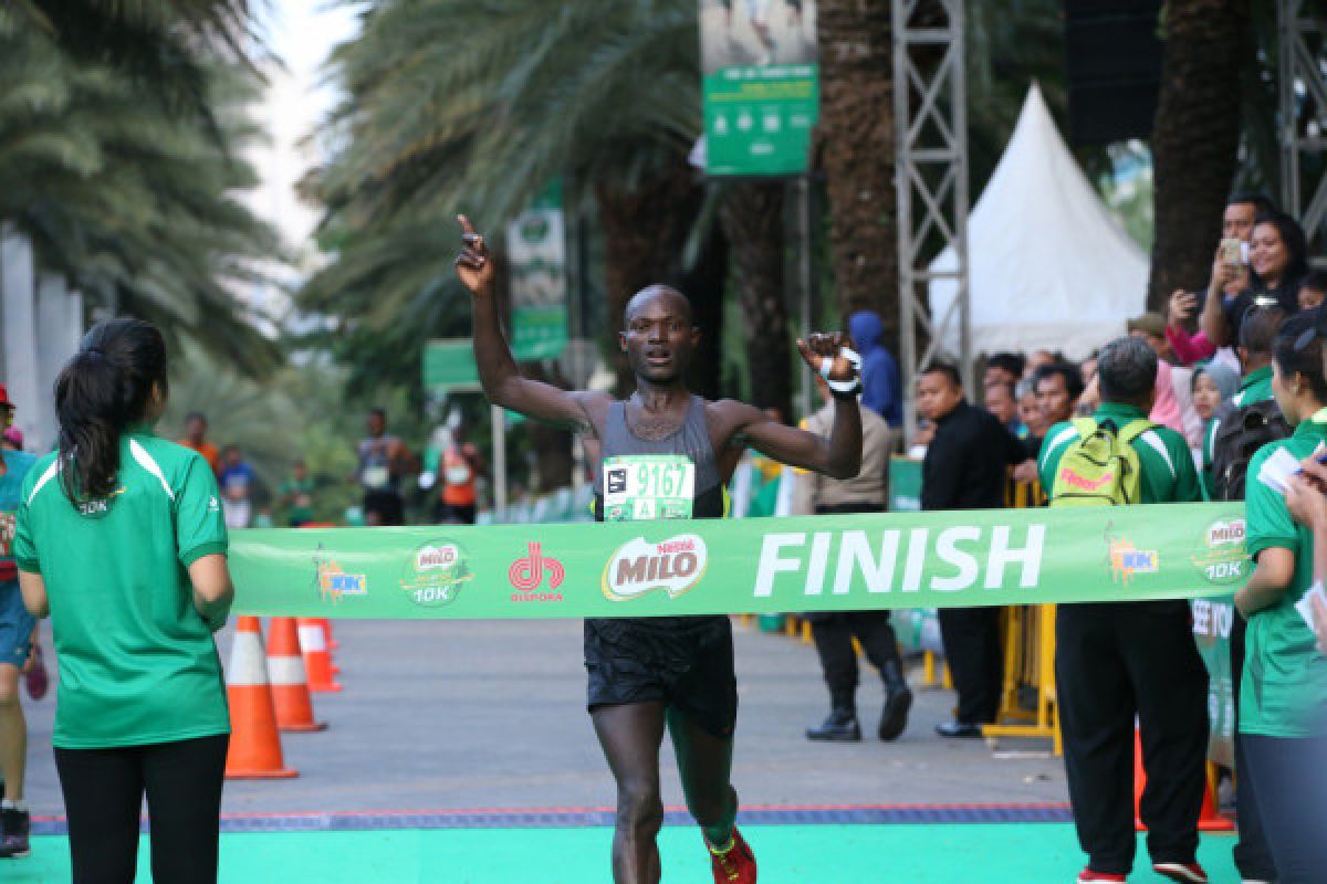 Pelari Kenya kuasai Jakarta International 10K