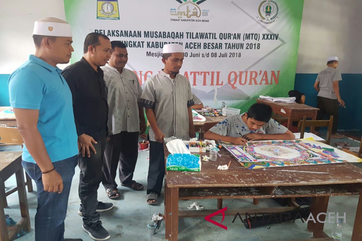 Enam cabang ke final MTQ Aceh Besar