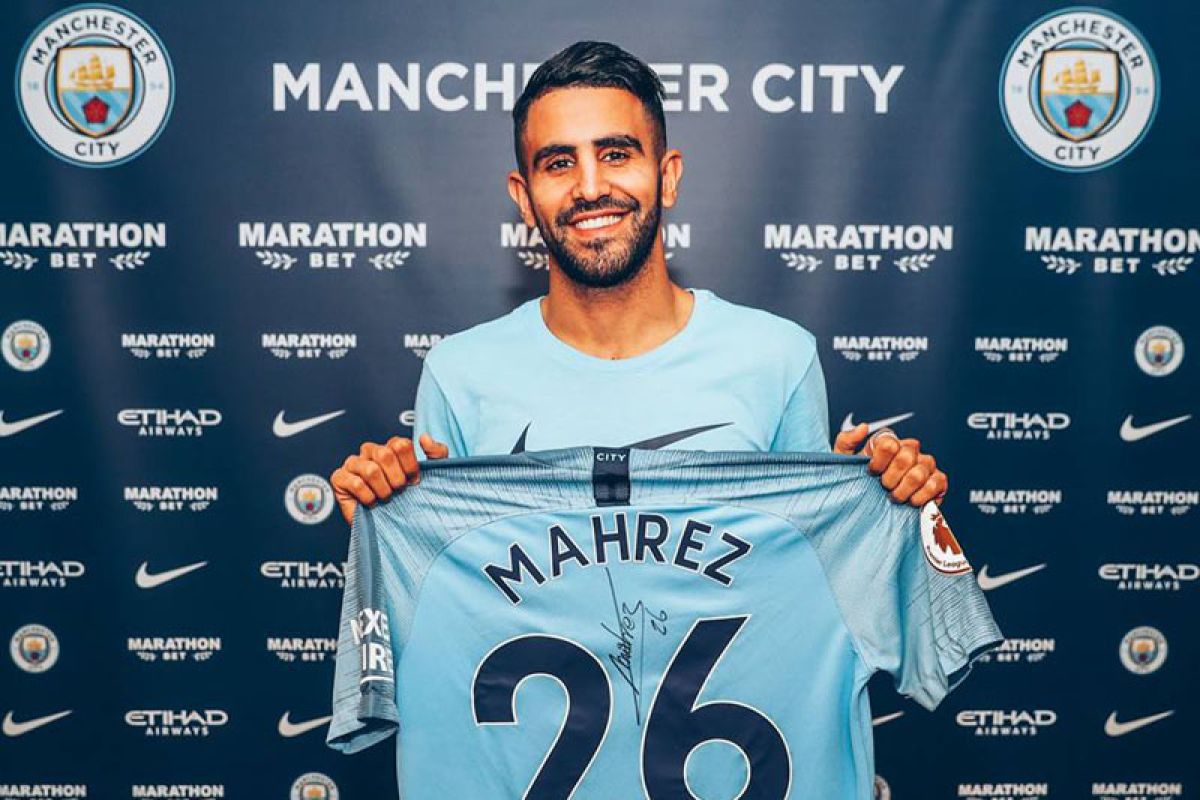 Mahrez bergabung ke Manchester City