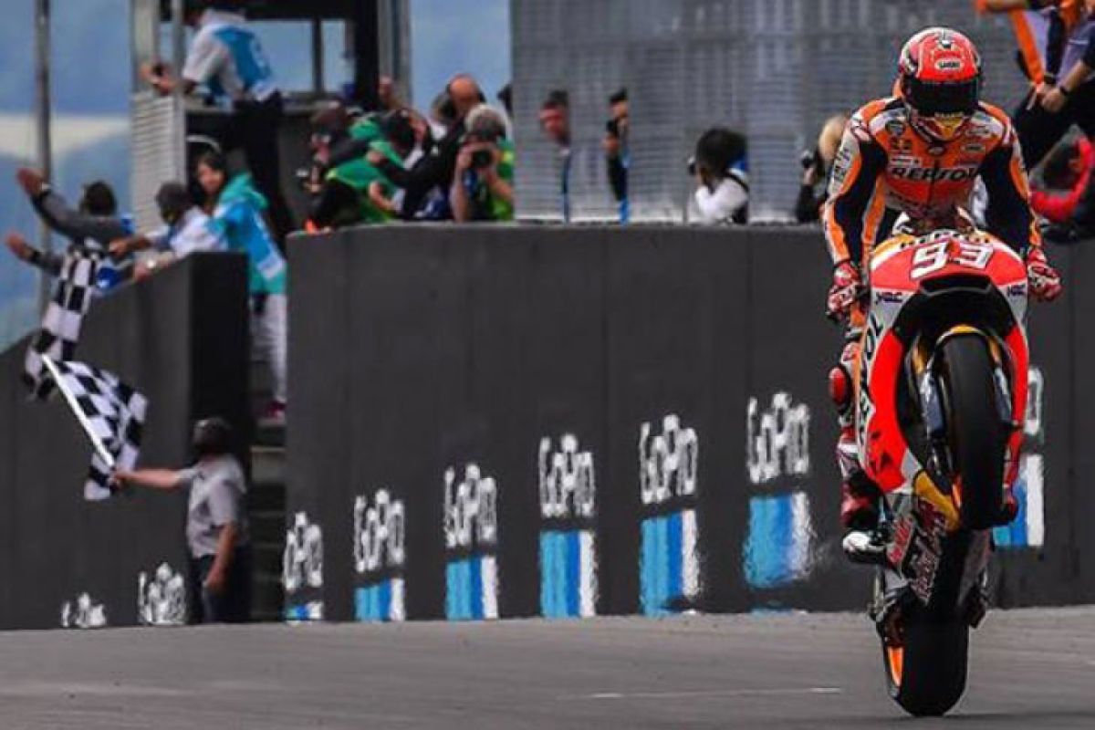 Marquez menangi Grand Prix Jerman untuk kesembilan kali secara beruntun