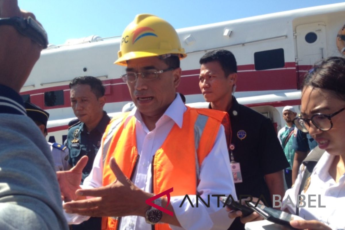 Menhub izinkan Bangka Belitung bangun pelabuhan lepas pantai