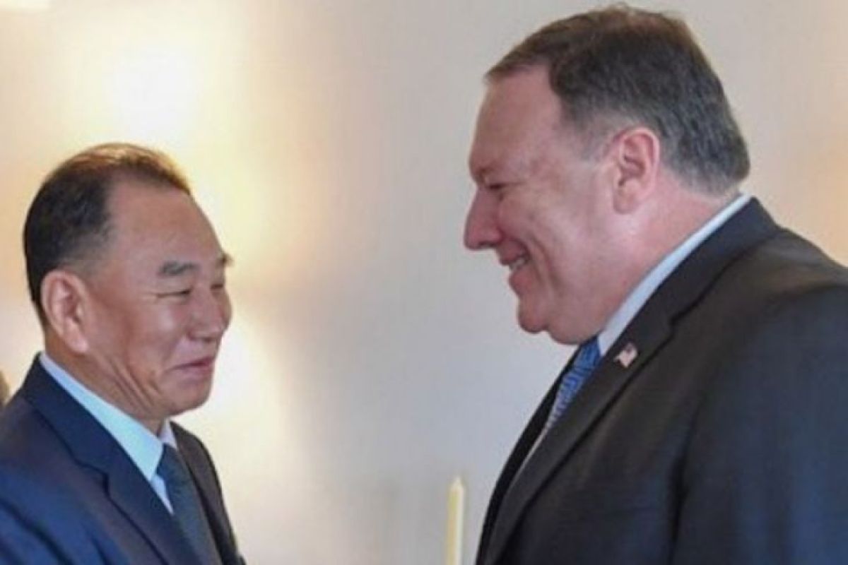 Menlu AS Mike Pompeo tiba di Korea Utara