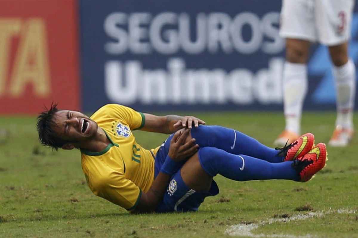 Akui reaksi berlebihan di Piala Dunia, Neymar berjanji akan lebih baik