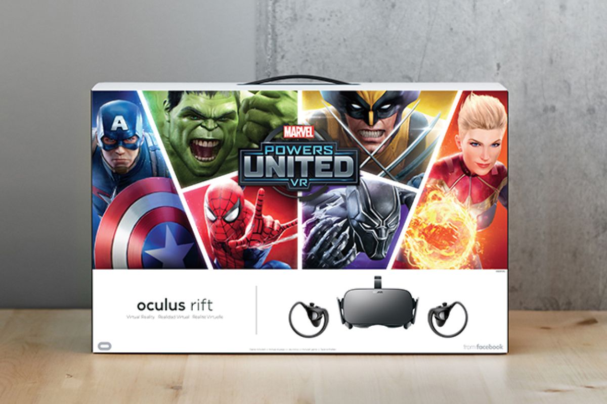 Oculus hadirkan paket VR dan gim Marvel