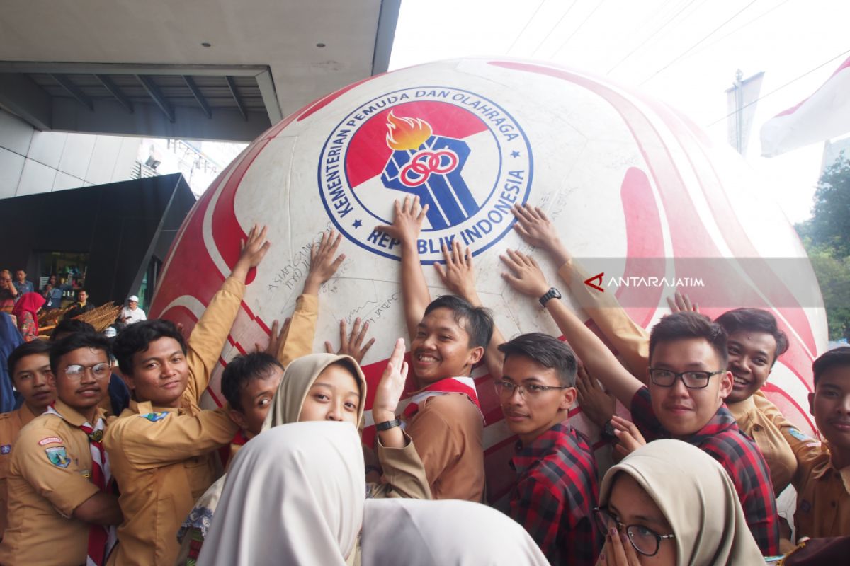 KNPI Jatim Ajak Pemuda Sukseskan Asian Games
