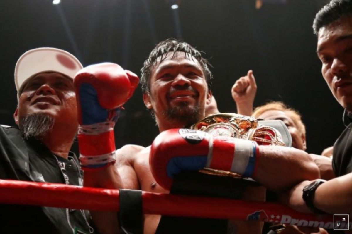 Pacquiao tundukkan Matthysse untuk menangi gelar kelas welter