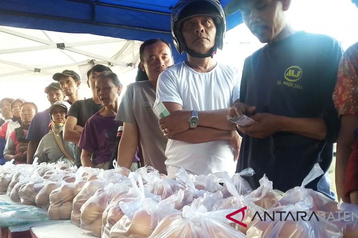 Tekan harga telur, TPID Surakarta gelar pasar murah