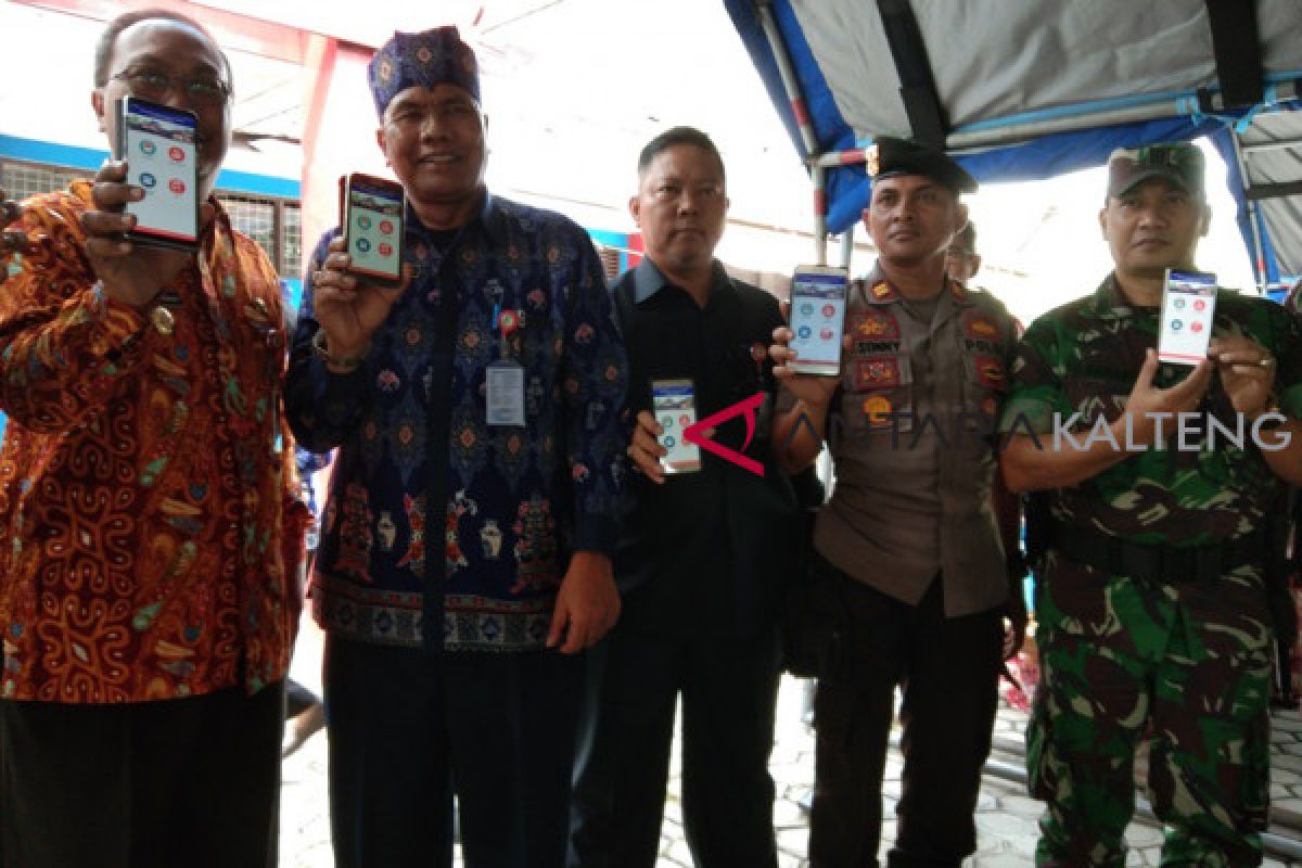 Tingkatkan pelayanan, Damkar Palangka Raya luncurkan aplikasi berbasis android