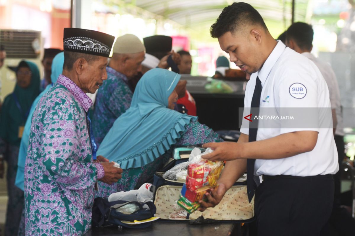 Pemeriksaan Bawaan Calon Haji