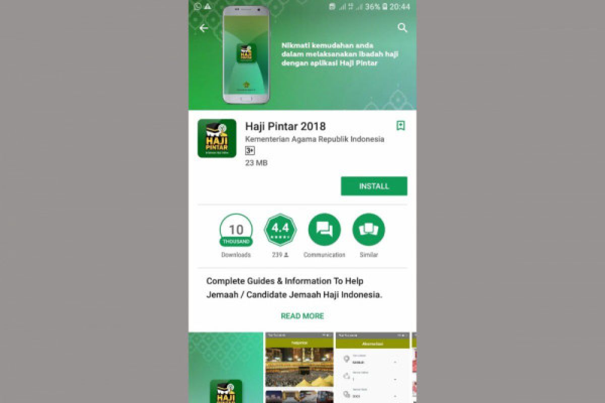 Aplikasi haji pintar belum digunakan merata