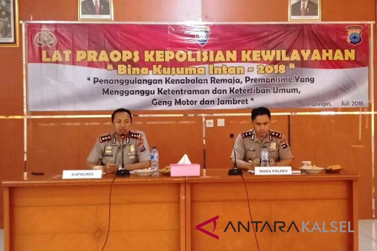 Polisi antisipasi peredaran obat daftar W