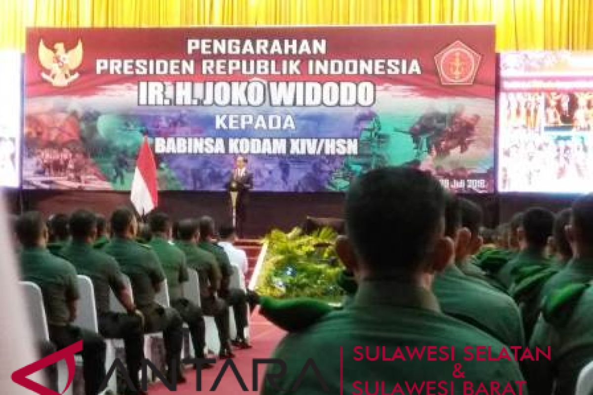 Presiden: Babinsa ujung tombak pengamanan wilayah