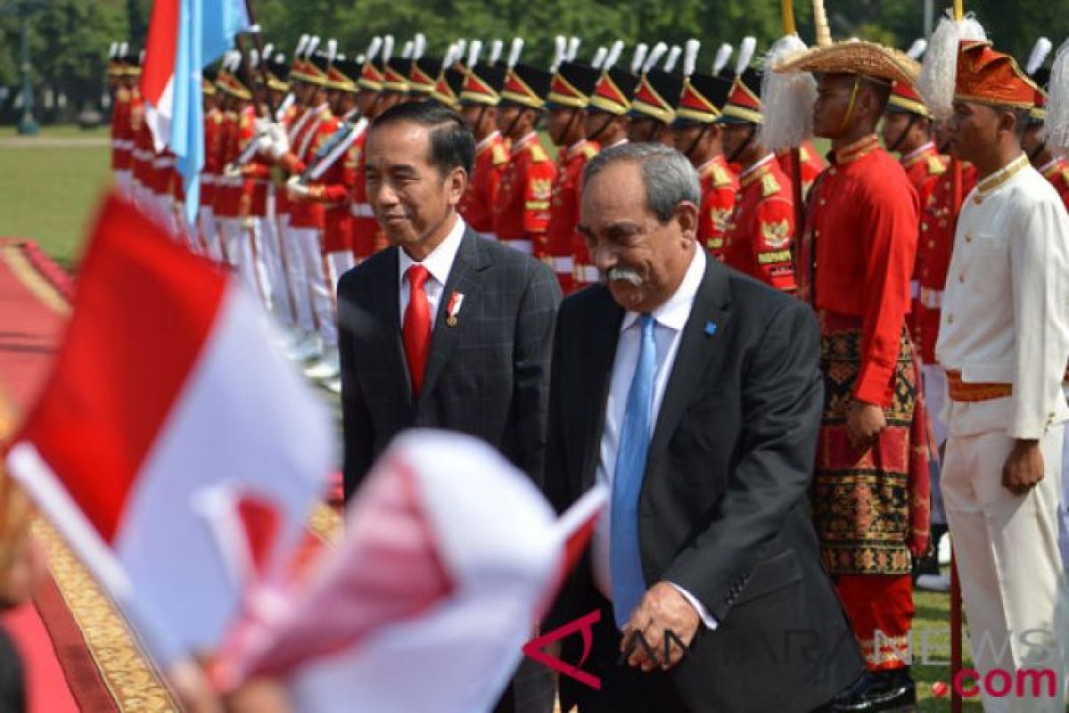 Presiden Jokowi sambut Presiden Federasi Serikat Mikronesia di Bogor