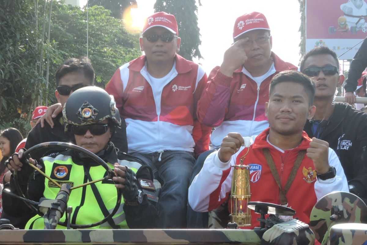 Pawai Obor Asian Games Tiba di Situbondo (Video)