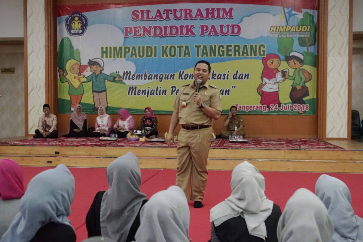 Guru PAUD Kota Tangerang Terima Insentif  Rp350.000 Per Bulan