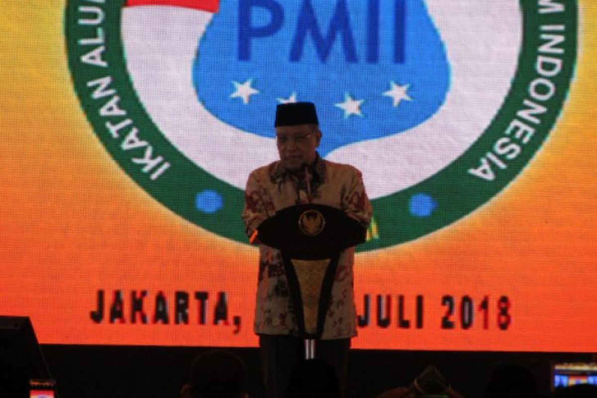 Said Aqil Bicara Kemiskinan Di Depan Jokowi