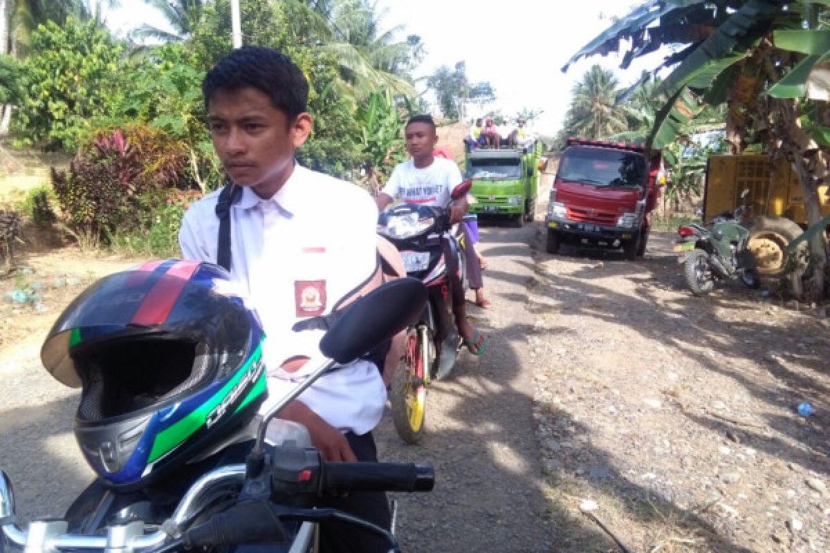 Satgas Lakukan Sistem Buka Tutup Jalan di Pangea