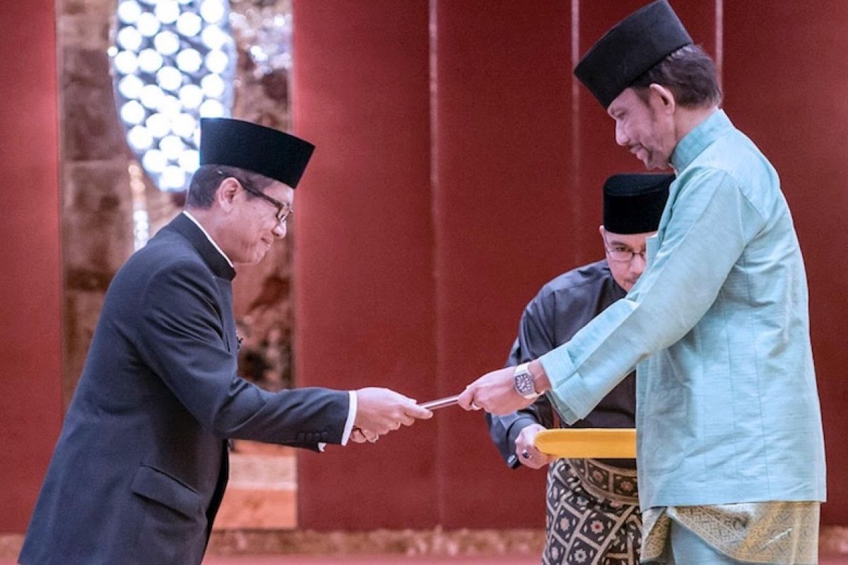 Dubes RI serahkan surat kepercayaan ke Sultan Brunei