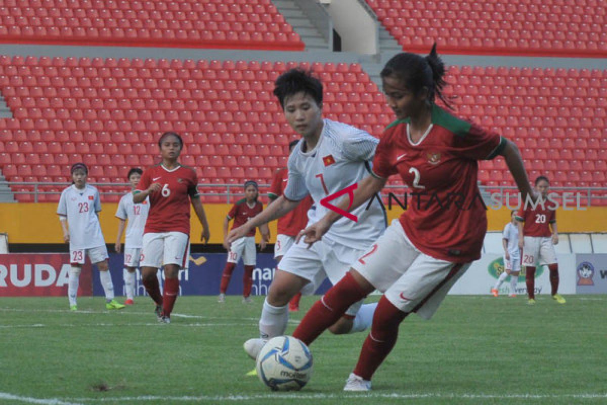 Timnas putri termotivasi curi poin laga terakhir