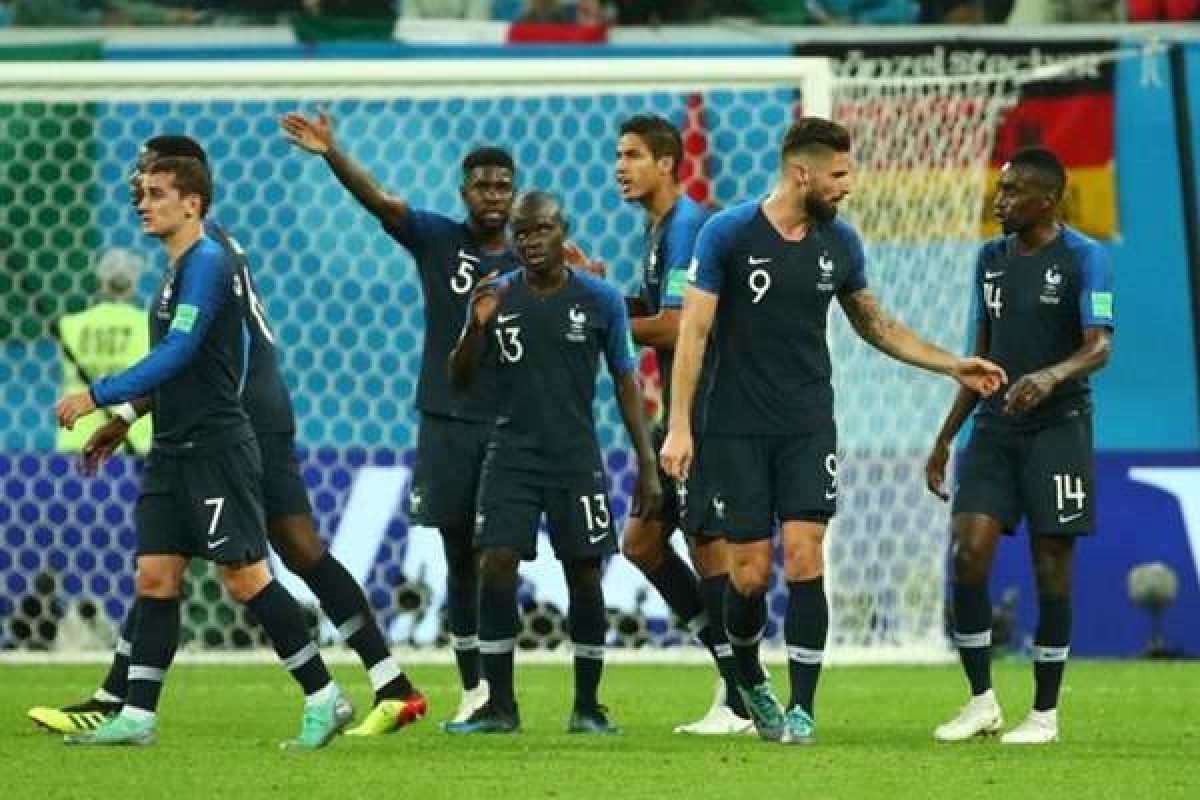Peringakat Prancis naik di FIFA