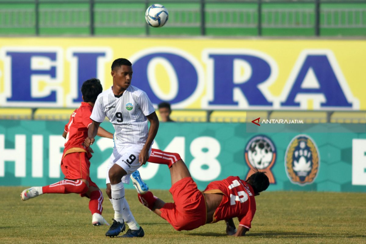 Piala AFF U-19 : Timor Leste Berbagi Angka Dengan Myanmar 2-2