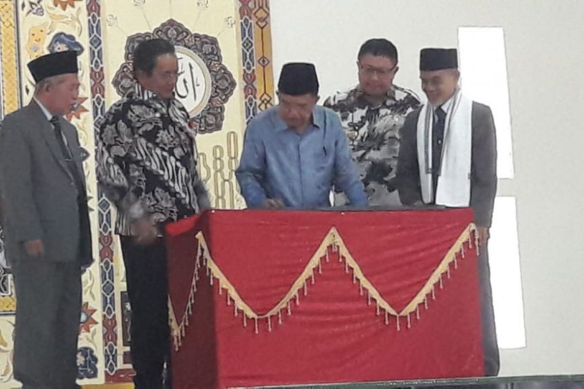 Wapres harap Pesantren Gontor Poso bawa ajaran Islam moderat