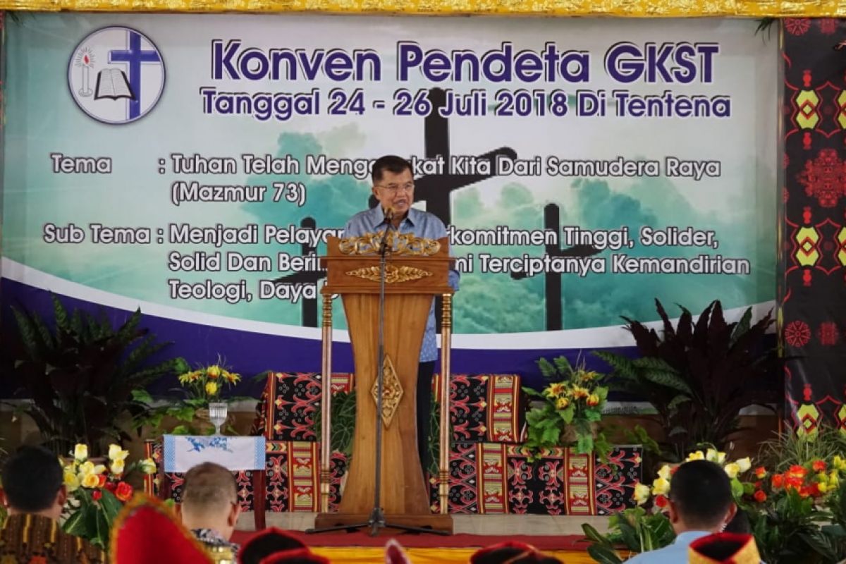 Sinode GKST apresiasi kehadiran Wapres pada Konven Pendeta (vidio)