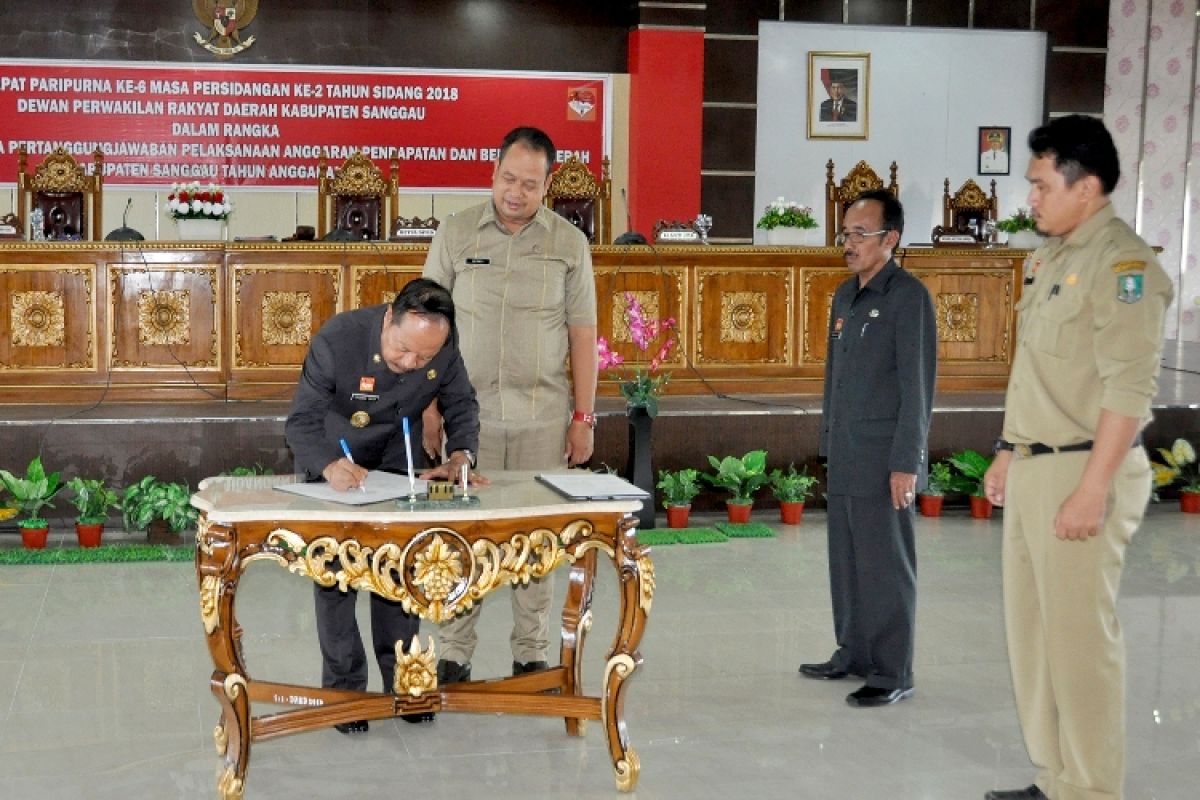 Dewan setujui LKPJ Sanggau tahun 2017