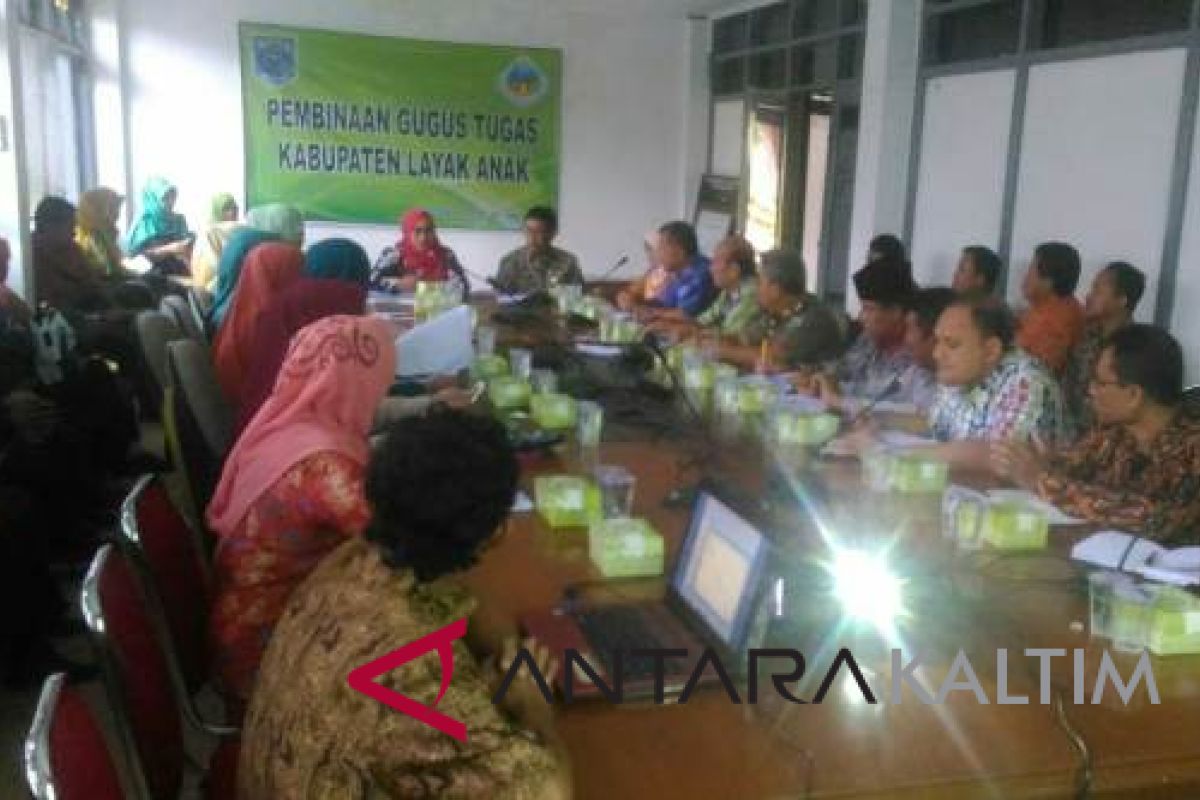 Pemkab Paser komitmen wujudkan Kabupaten layak anak