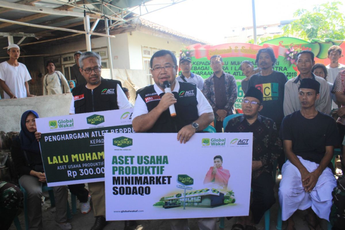 Minimarket Sodaqo untuk masa depan Zohri