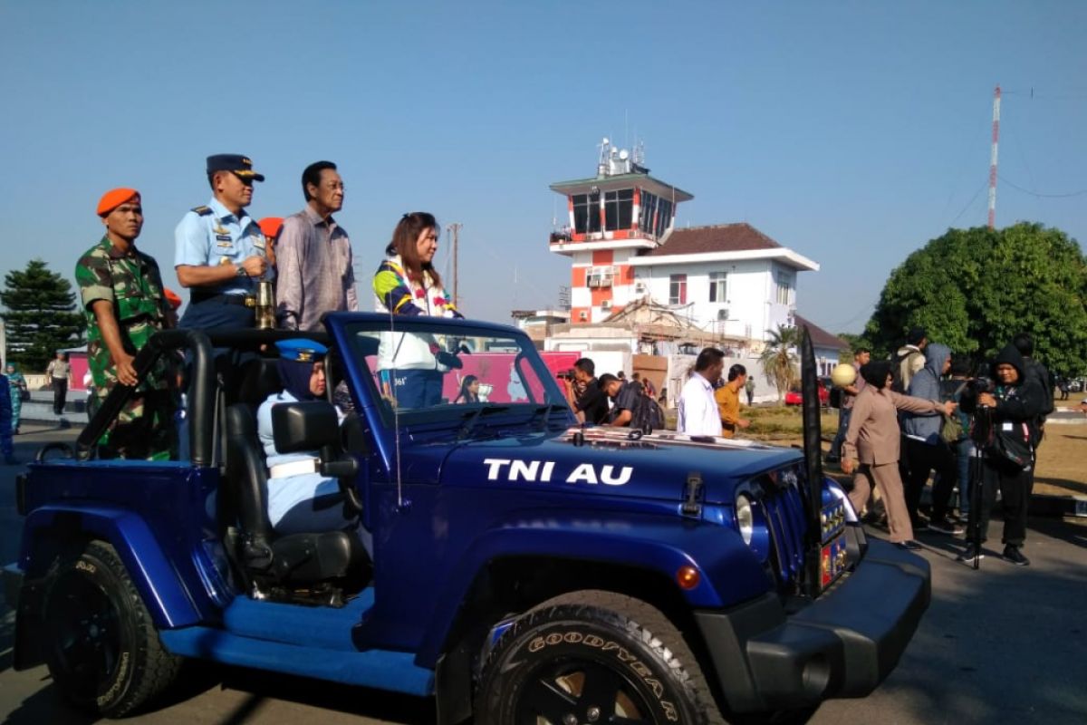 Torch of Asian Games arrives in Yogyakarta