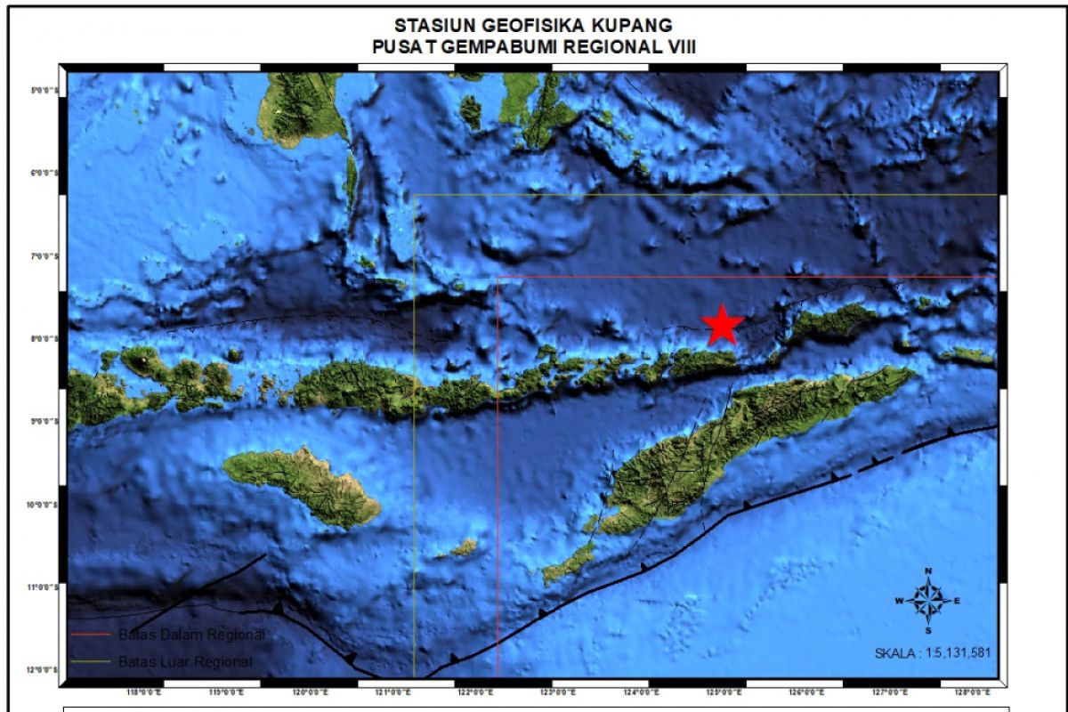 Alor digucang gempa