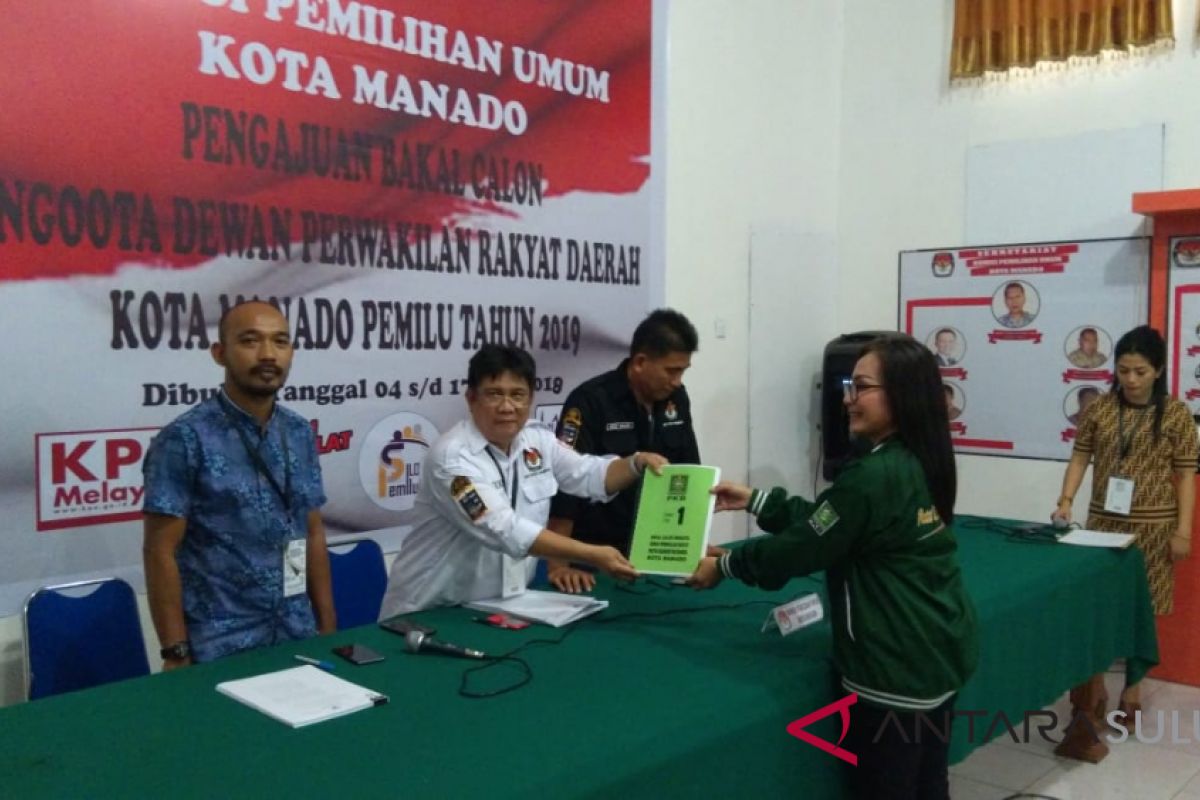 KPU Manado kembalikan berkas NasDem-PKB