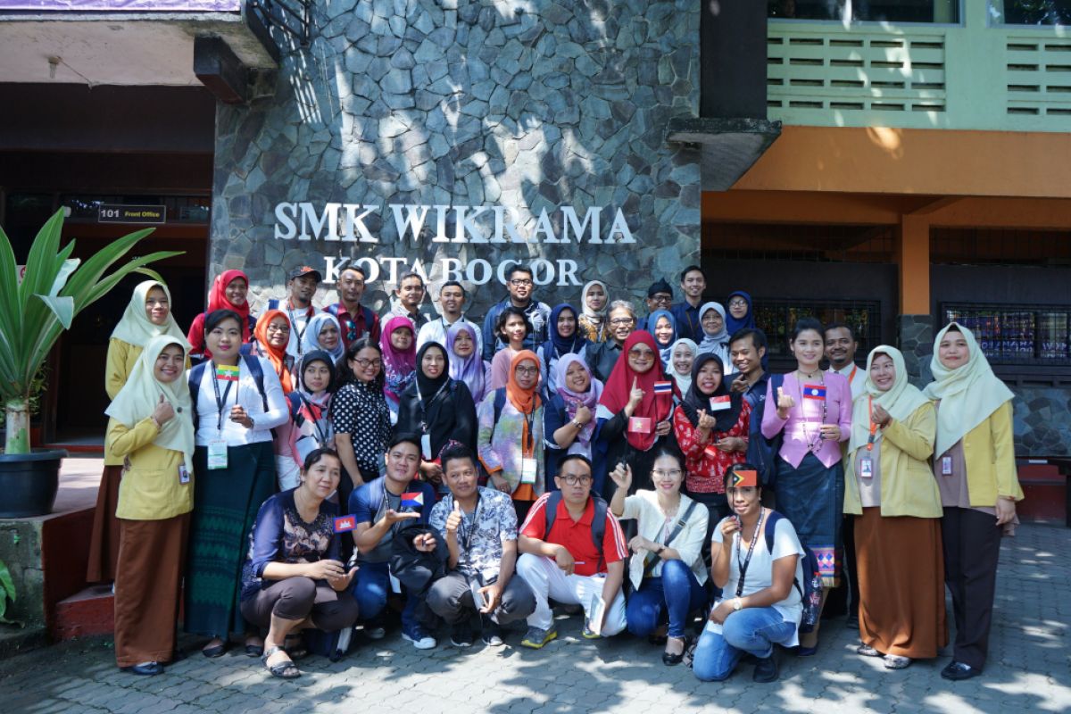 Delegasi pendidik ASEAN kunjungi SMK Wikrama Bogor