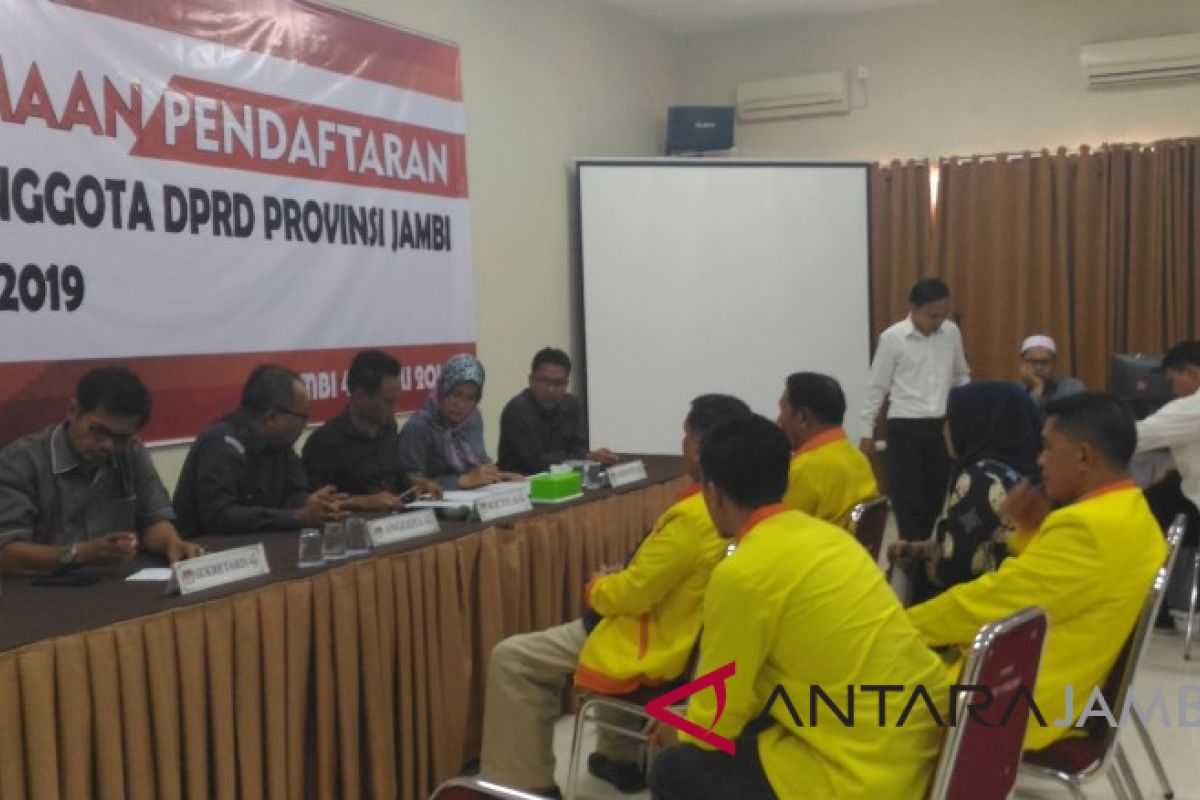 KPU: Bacaleg DPRD Provinsi Jambi 744 orang