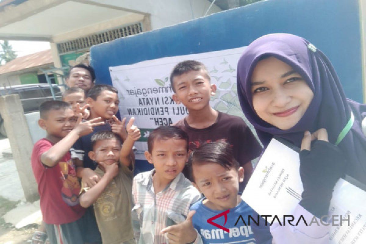 Mahasiswa awali program Aceh mengajar di desa