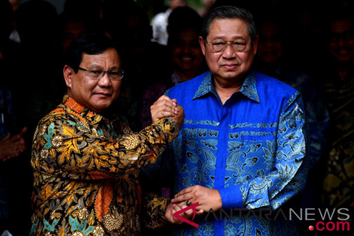 Gerindra, Democratic parties build coalition for 2019 presidential election