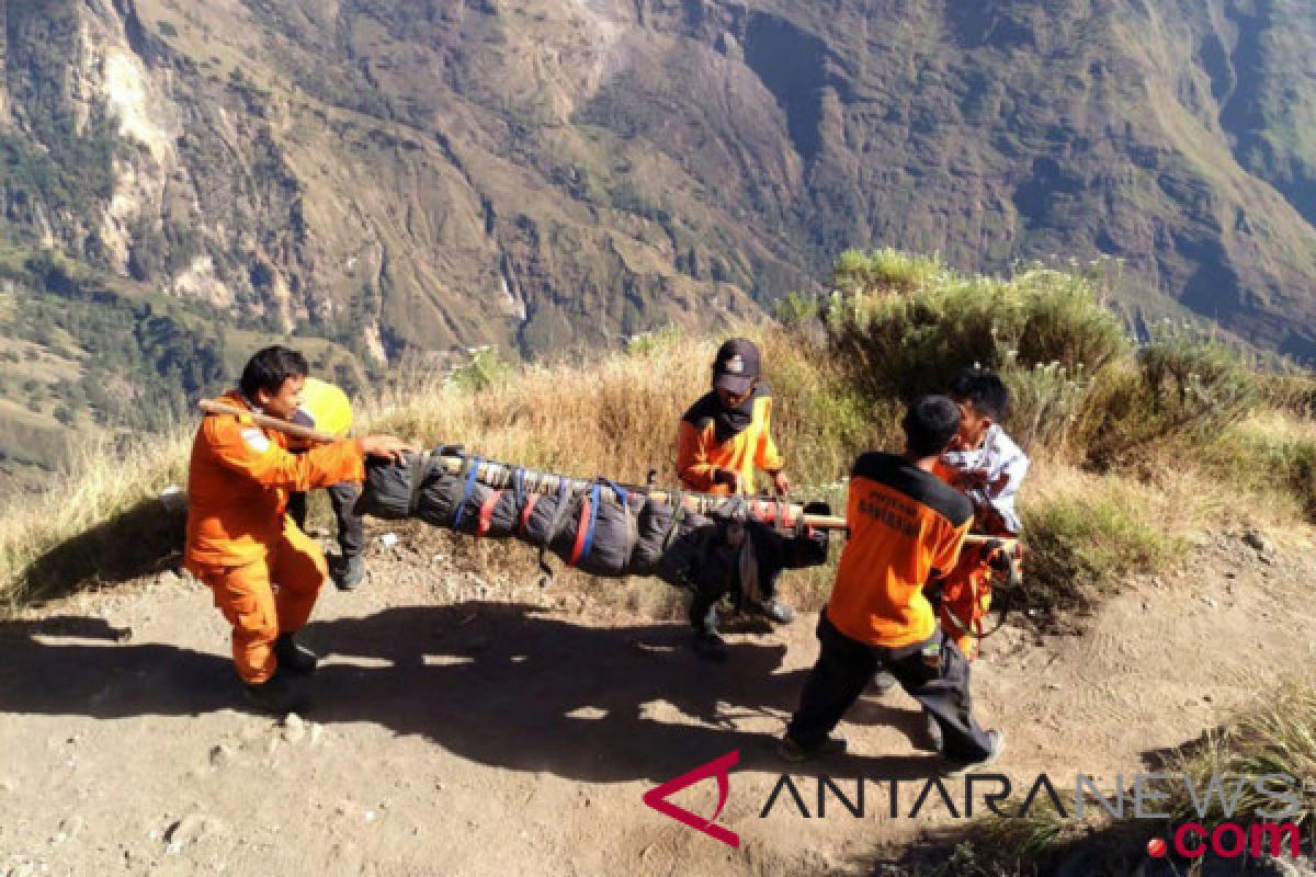 1,091 climbers evacuated from Mount Rinjani