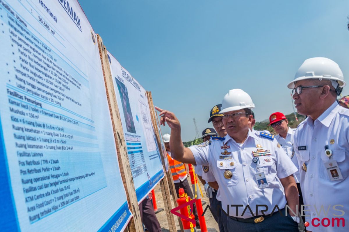 Pembangunan terminal Demak dianggarkan RP43,4 miliar