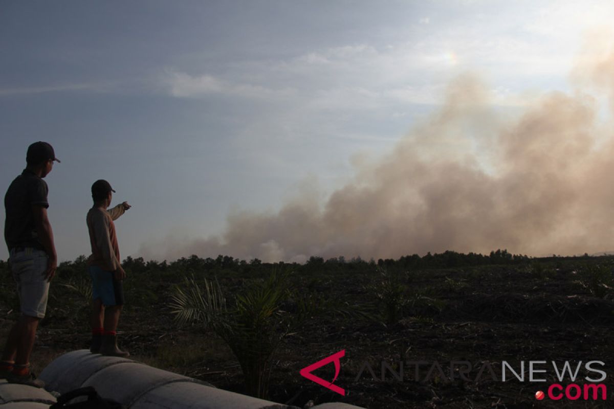 Karhutla di Kabupaten OKI mulai berkurang