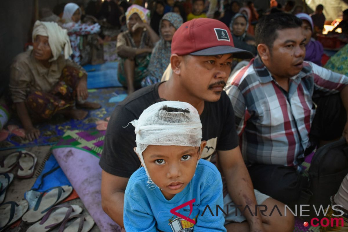 ACT dampingi anak korban reruntuhan gempa Lombok